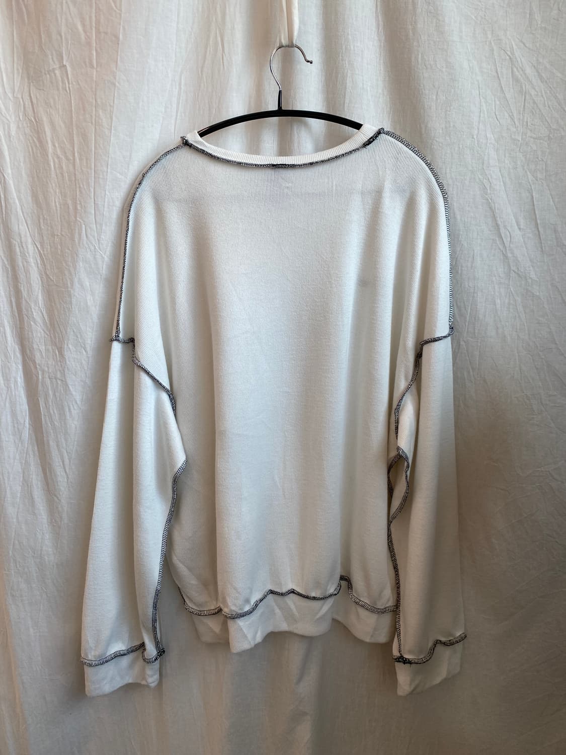 DAZY 화이트 오버핏 티셔츠(F) 상품이미지8