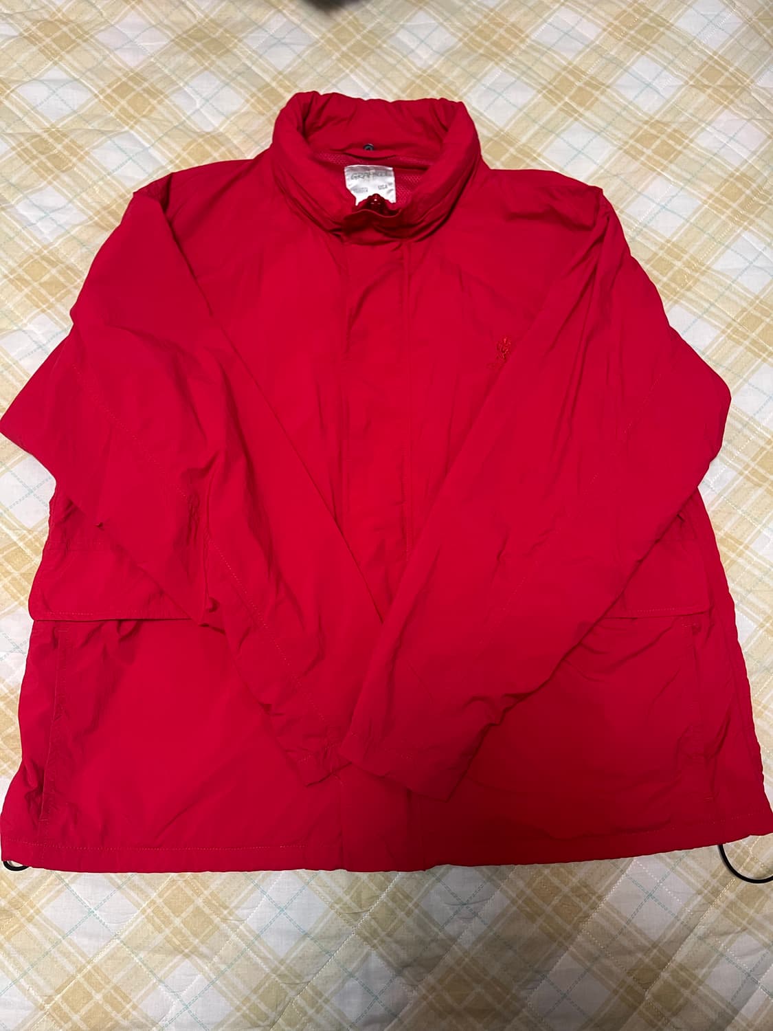 그라미치 드리즐러 바람막이 레드 M 상품이미지1