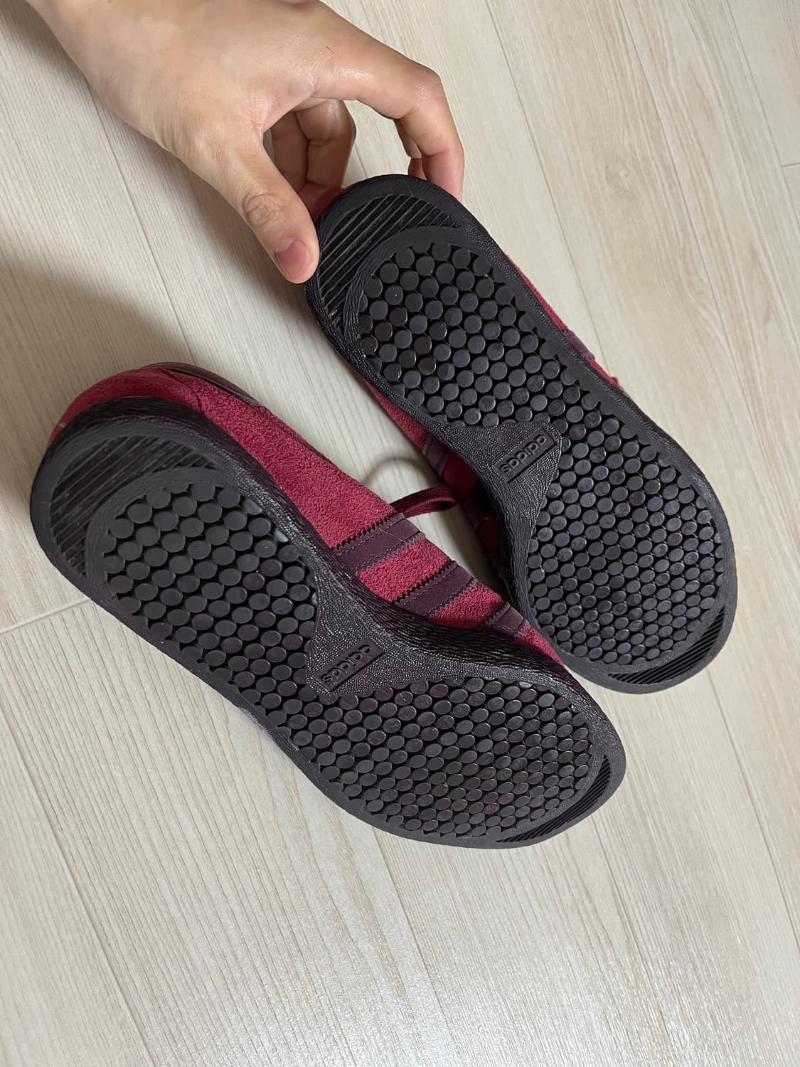 아디다스 토바코 그루엔 컬리지에이트 버건디_265 상품이미지6