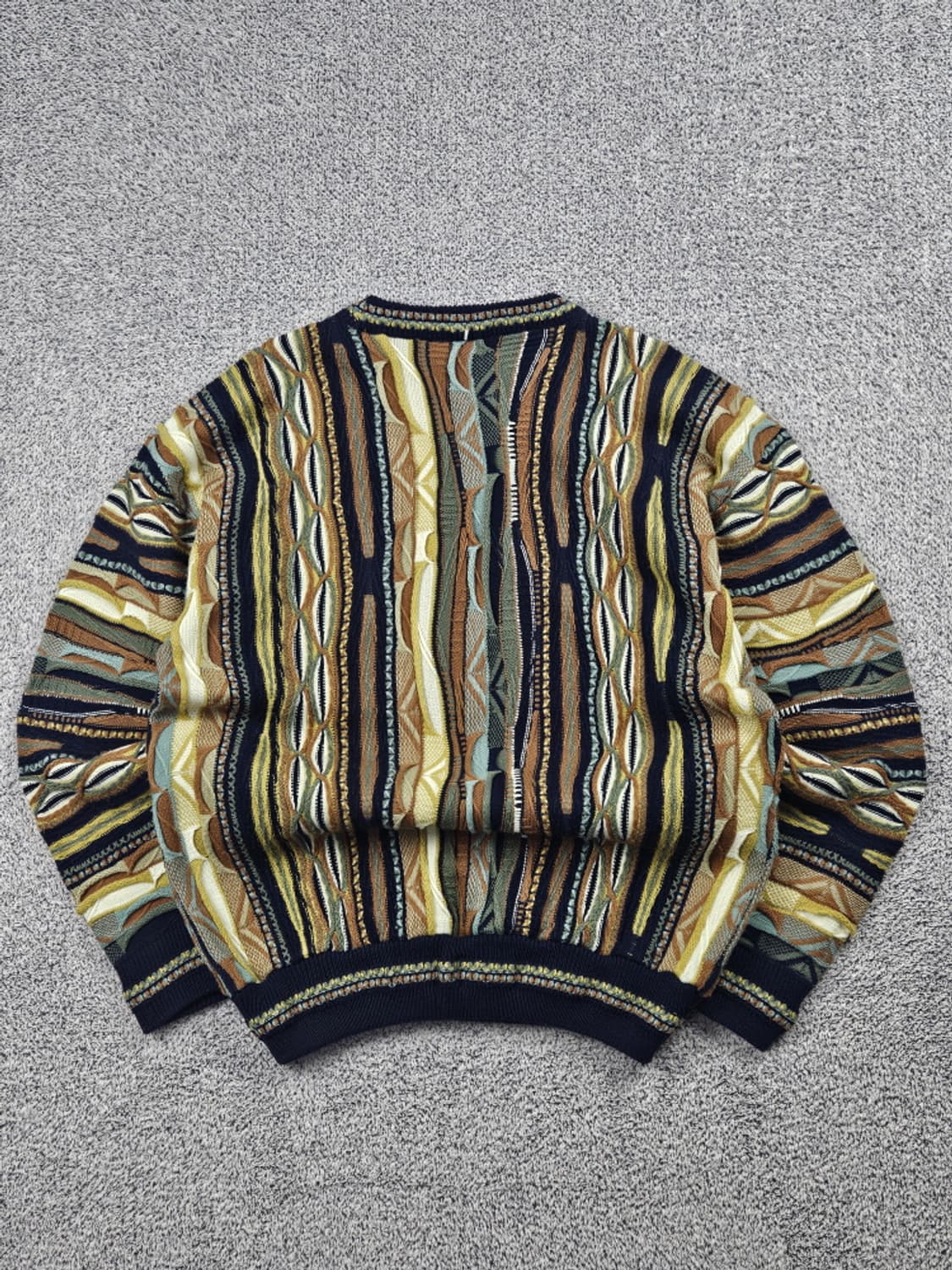 빈티지 쿠지 ST 입체 텍스처 케이블 니트 (상세설명참조) / 10496 상품이미지5