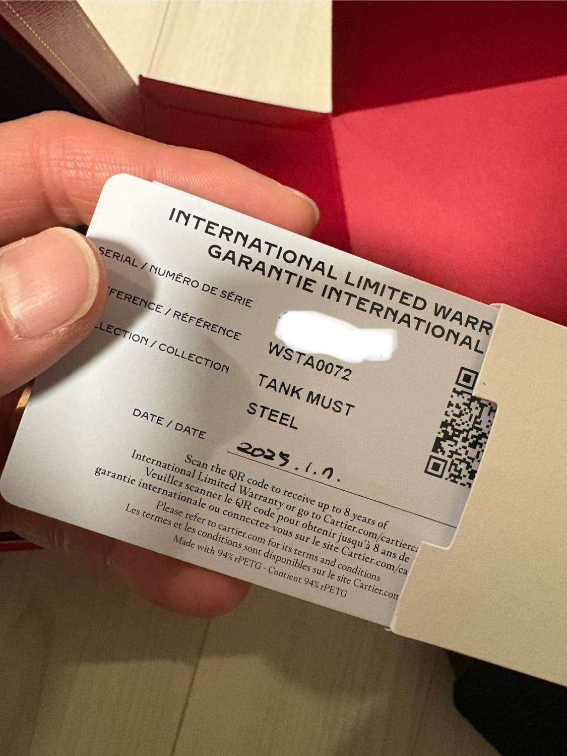 [L]까르띠에 탱크머스트 블랙 라지 상품이미지8