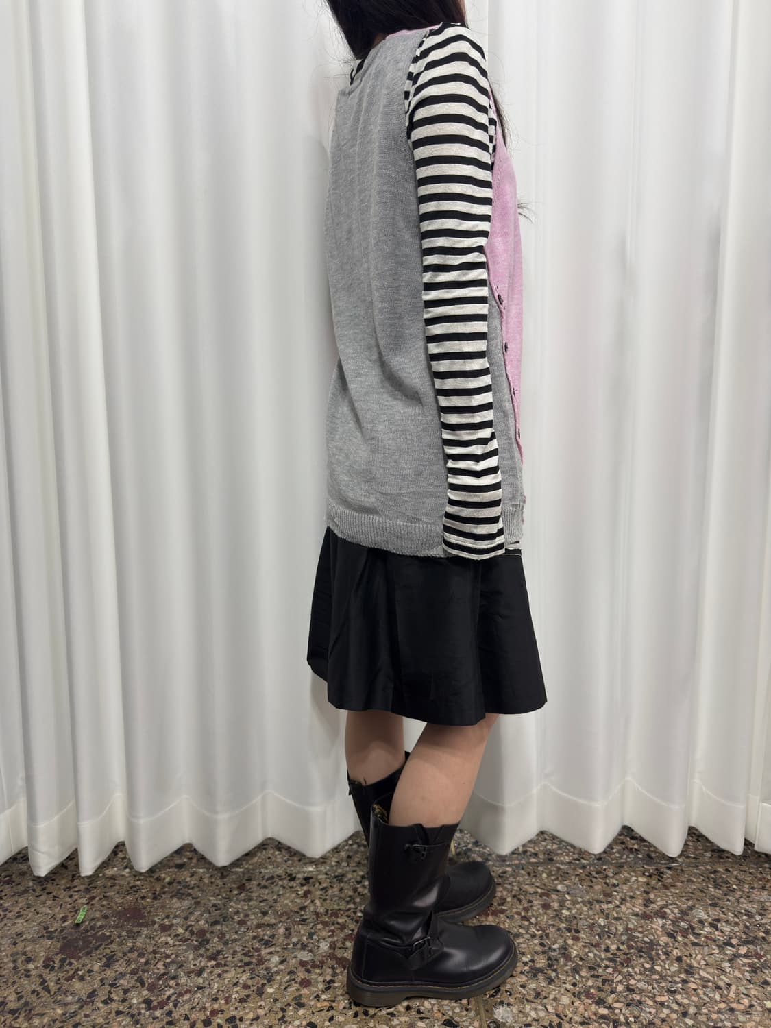 button knit vest 상품이미지5