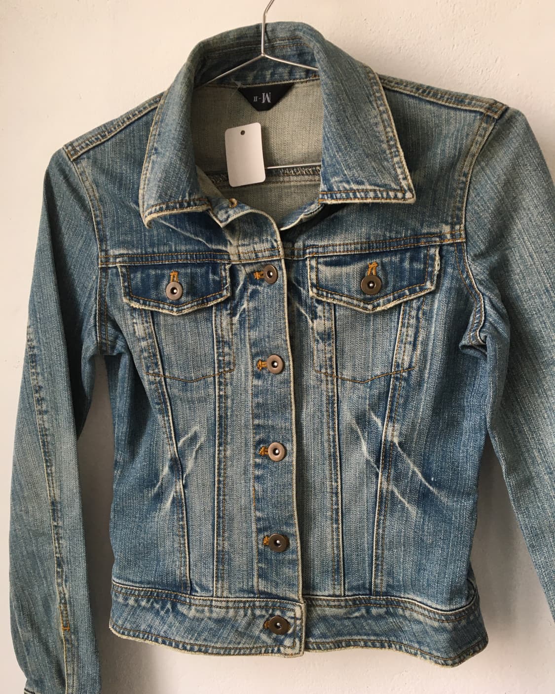 Denim washing jacket 상품이미지3