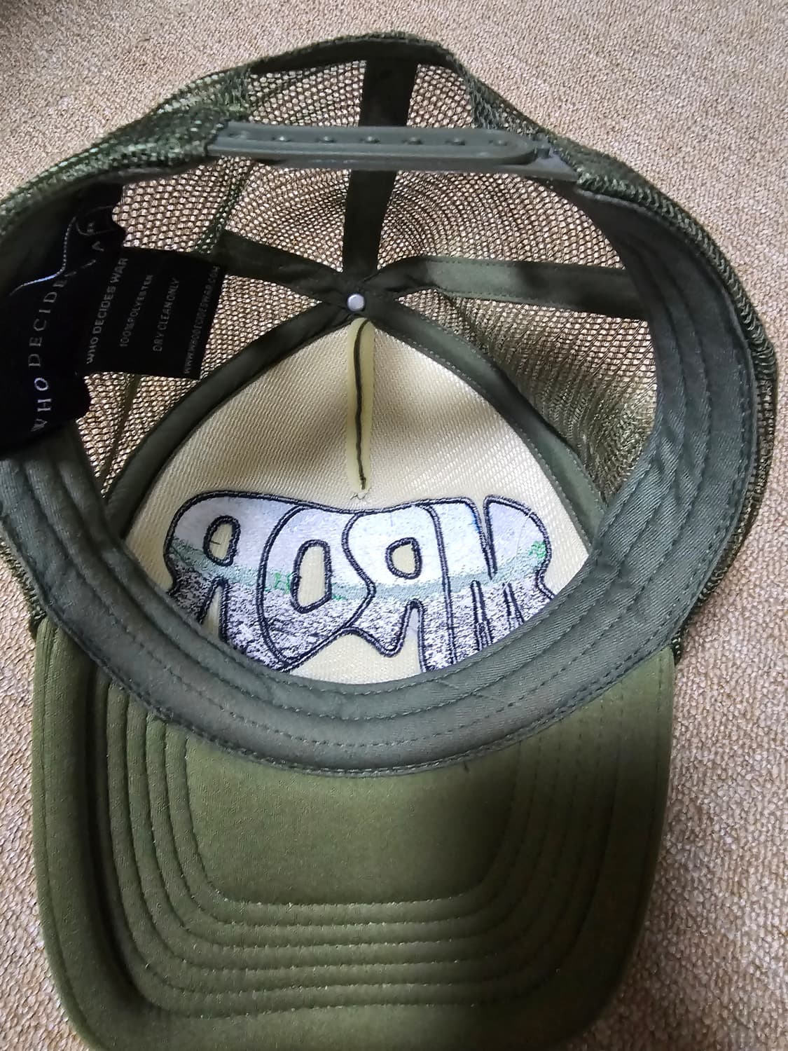 who decides war 트러커 햇 상품이미지4