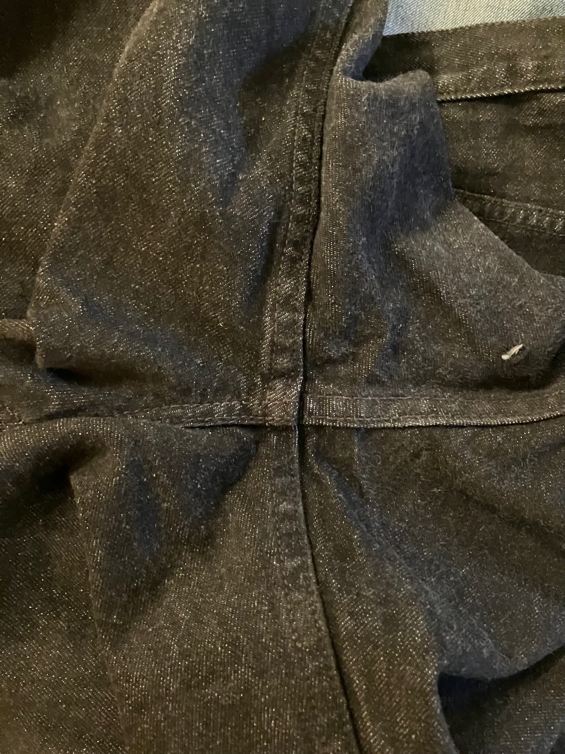 빈티지 리바이스 569 블랙진 흑청 데님 팬츠 상품이미지8