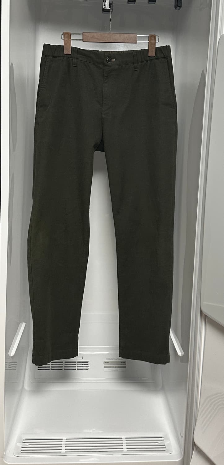 시리즈 카키 기모 조직 팬츠 남성(34) 상품이미지4