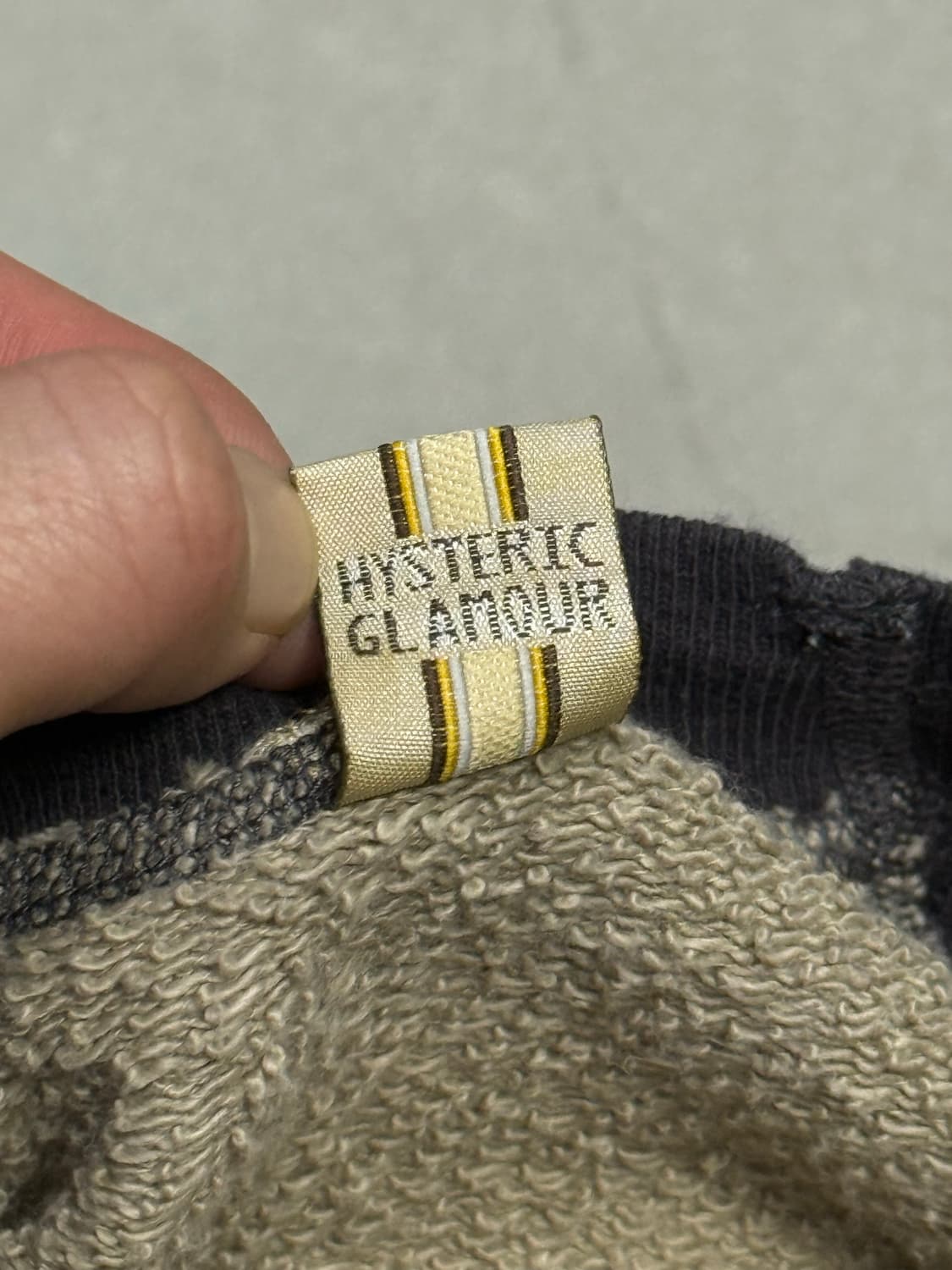 히스테릭 글래머 아카이브 불꽃 맨투맨 스웨터 상품이미지5