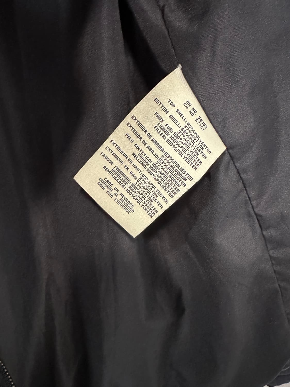 LEVIS 투톤 셔파 패딩 자켓 상품이미지5