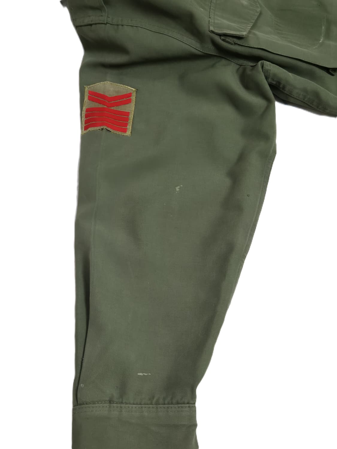 육군 구형 중사 민무늬 야전상의 전투복 상의 자켓 (L) 상품이미지5