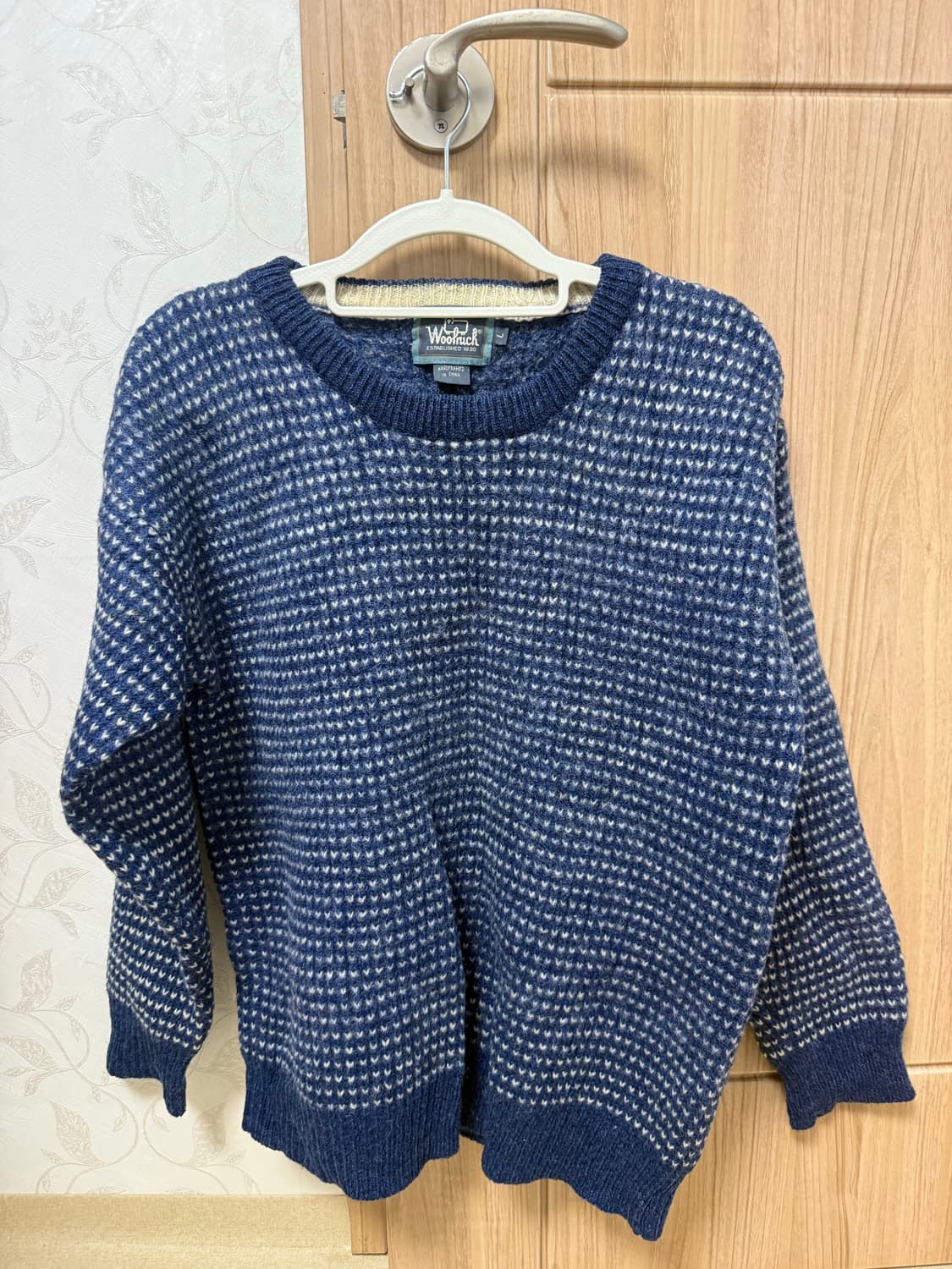 울리치 하트 빈티지 니트 상품이미지1