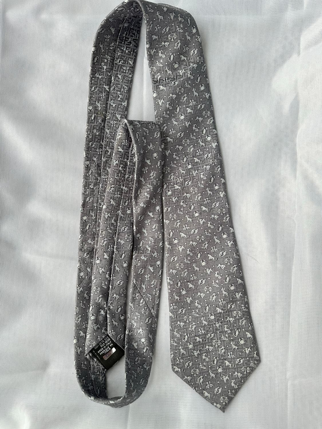 펜디 남성 실크 넥타이 상품이미지5