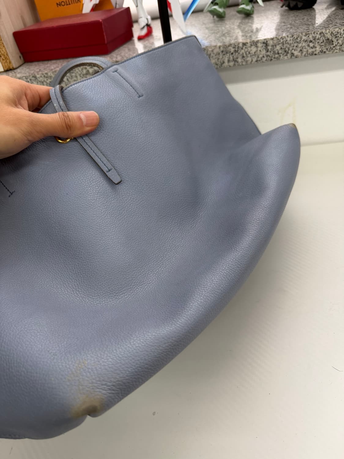 정품) 페라가모 간치니 숄더백 상품이미지6