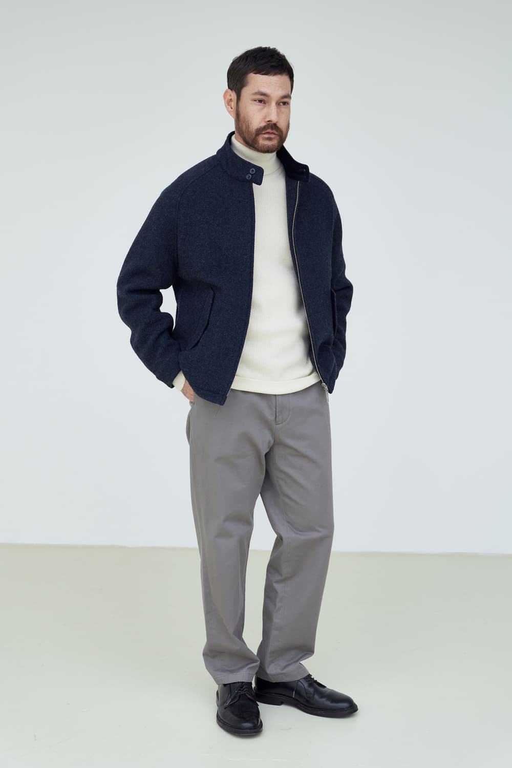 포터리 울 트위드 해링턴 자켓 1사이즈 새상품 상품이미지2