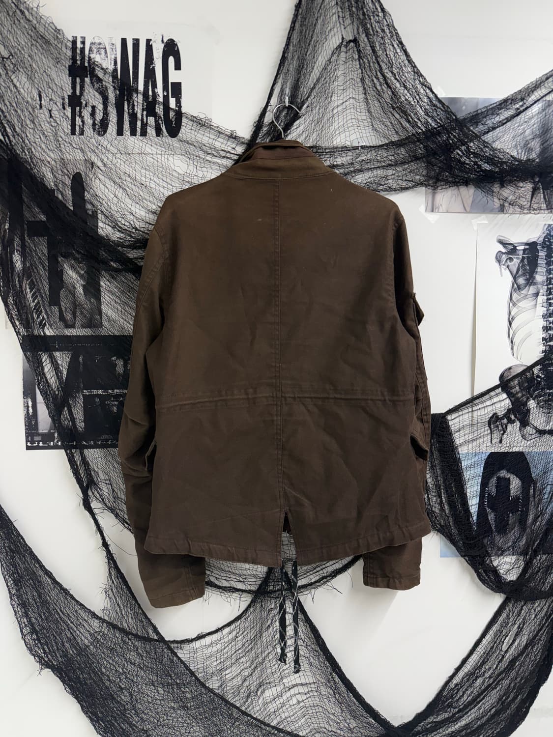 Unbalnced cotton jacket 상품이미지5