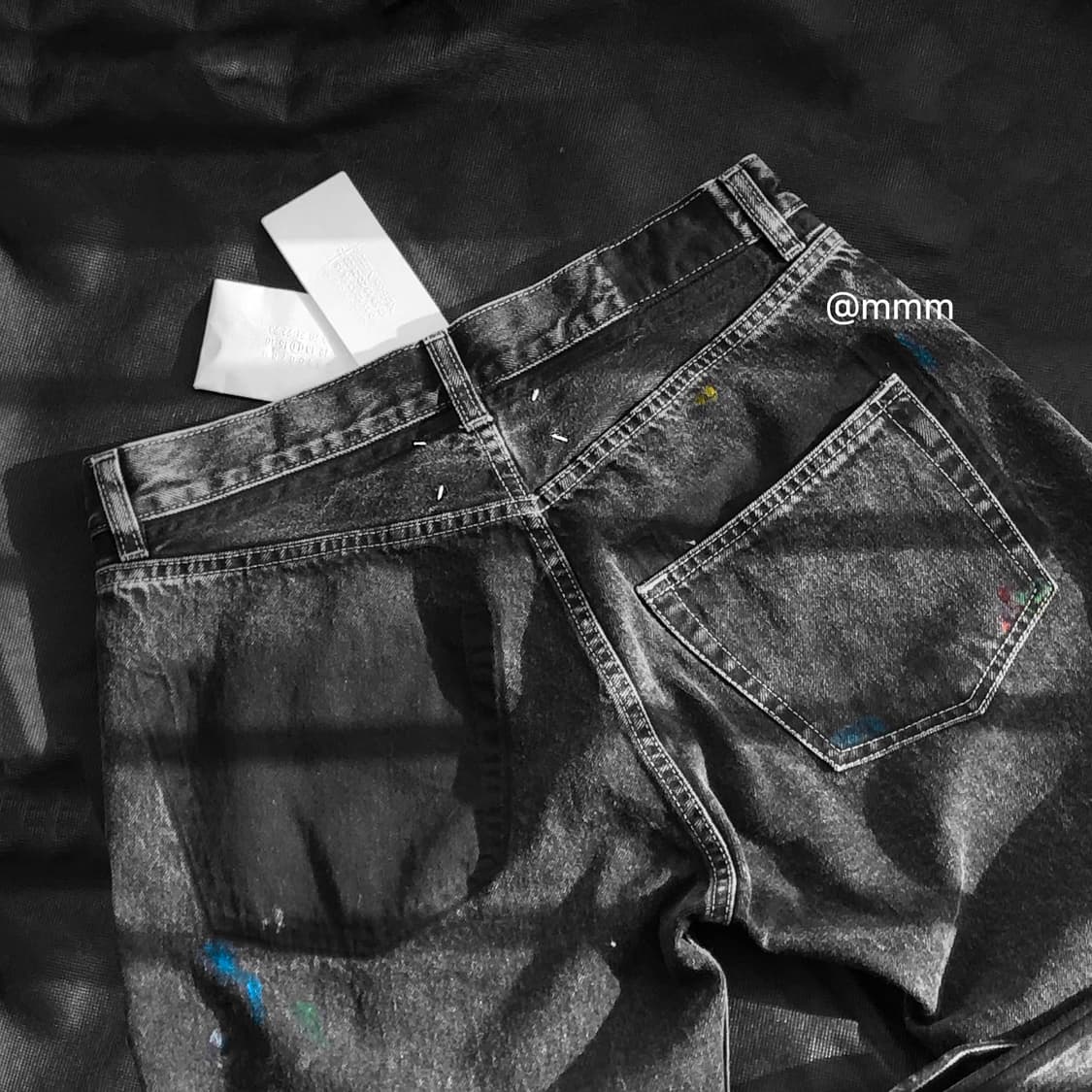 마르지엘라/스톤워싱 페인트 데님 상품이미지2