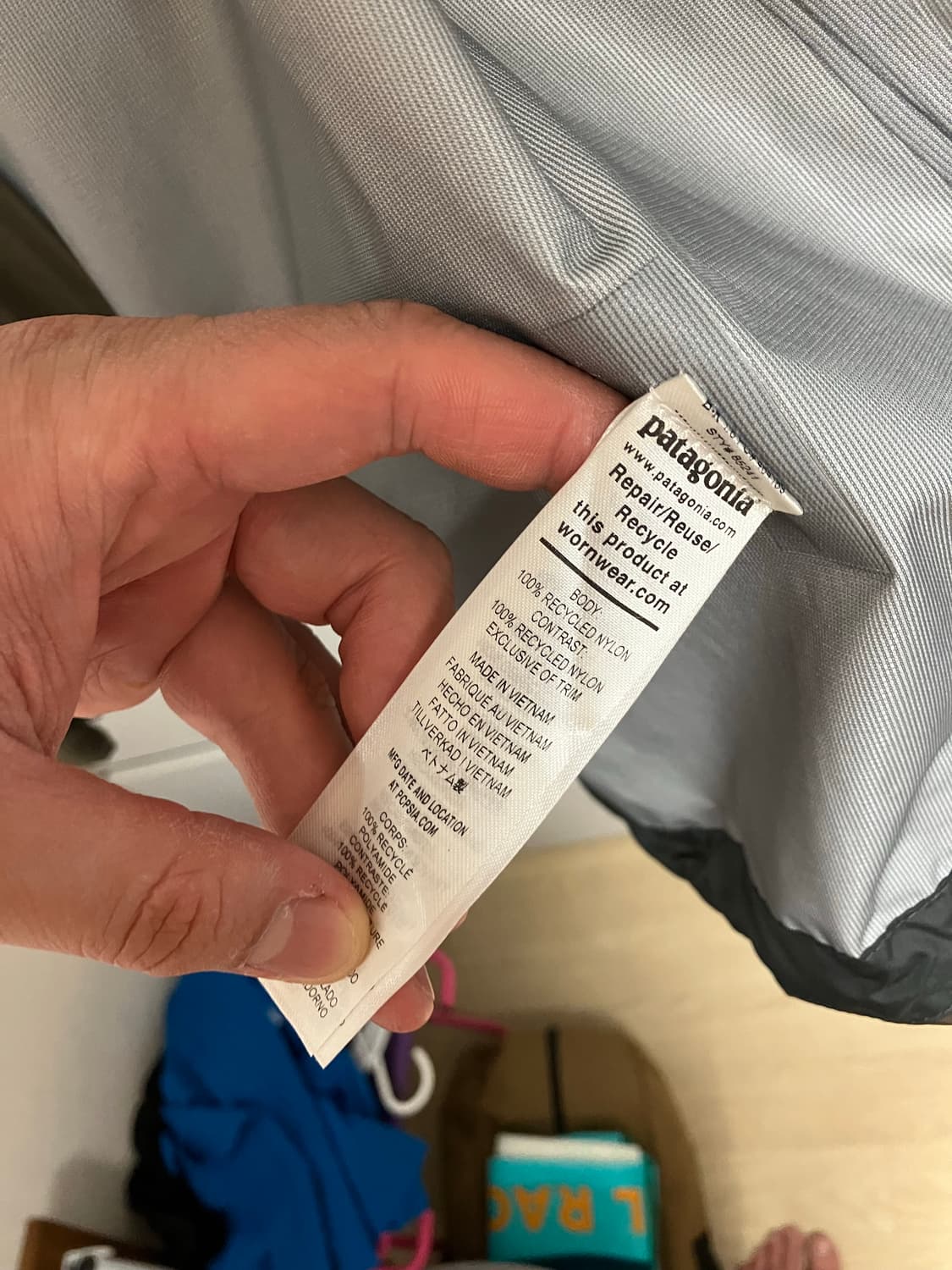 (XL)파타고니아 토렌트쉘 3L 레인자켓 브라운 상품이미지5