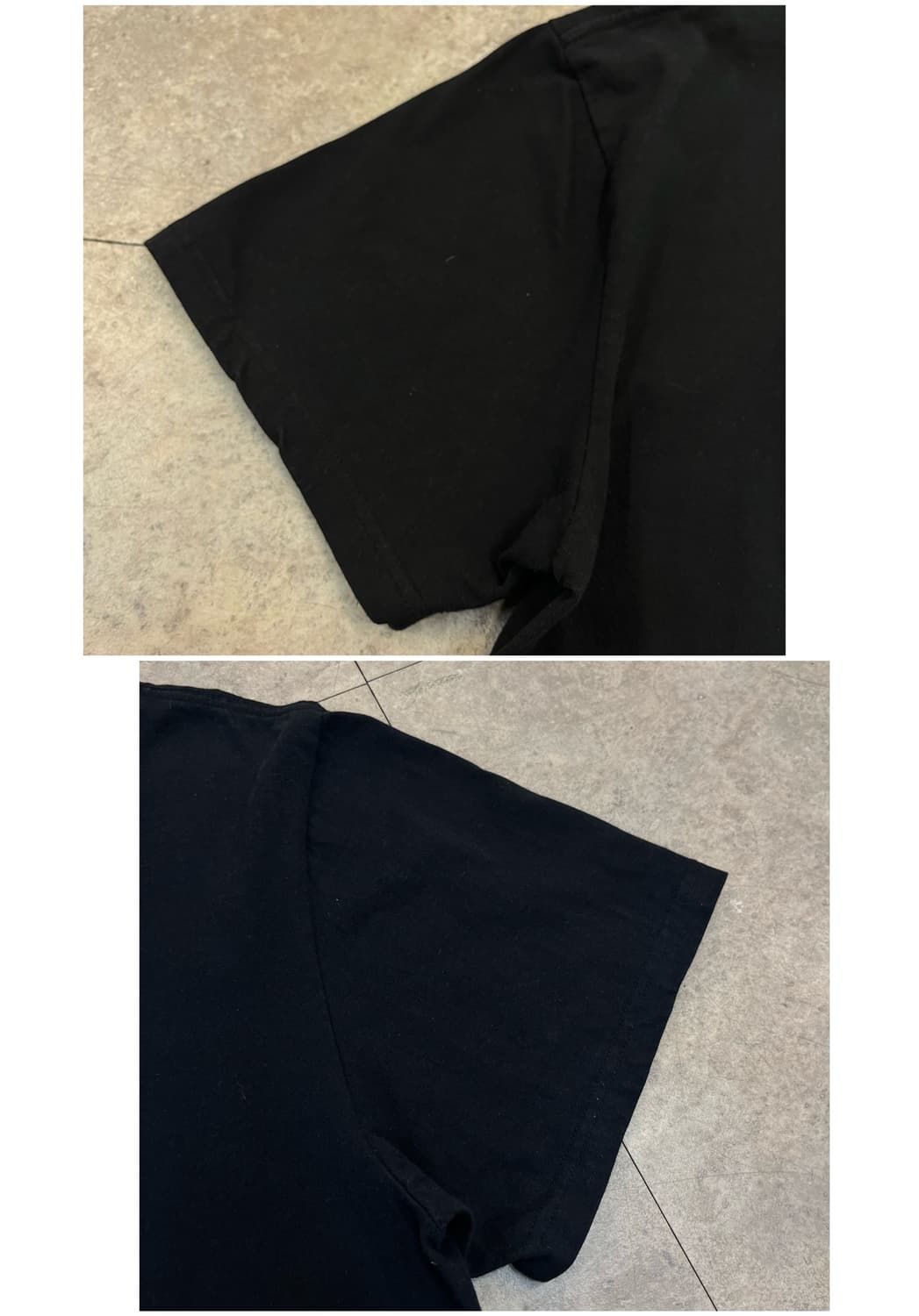 스투시 에잇볼 빅로고 반팔티 블랙 XL #csz2888 상품이미지8