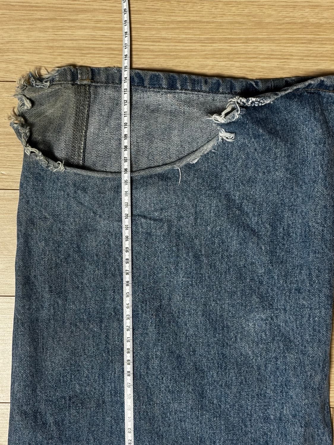 로우클래식 low classic WIDE-LEG JEANS_LIGHTXL 상품이미지8