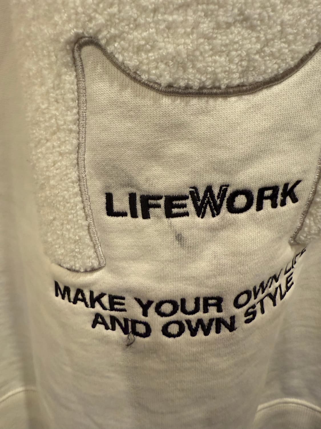 라이프워크 라독 부클 자수 맨투맨 상품이미지3