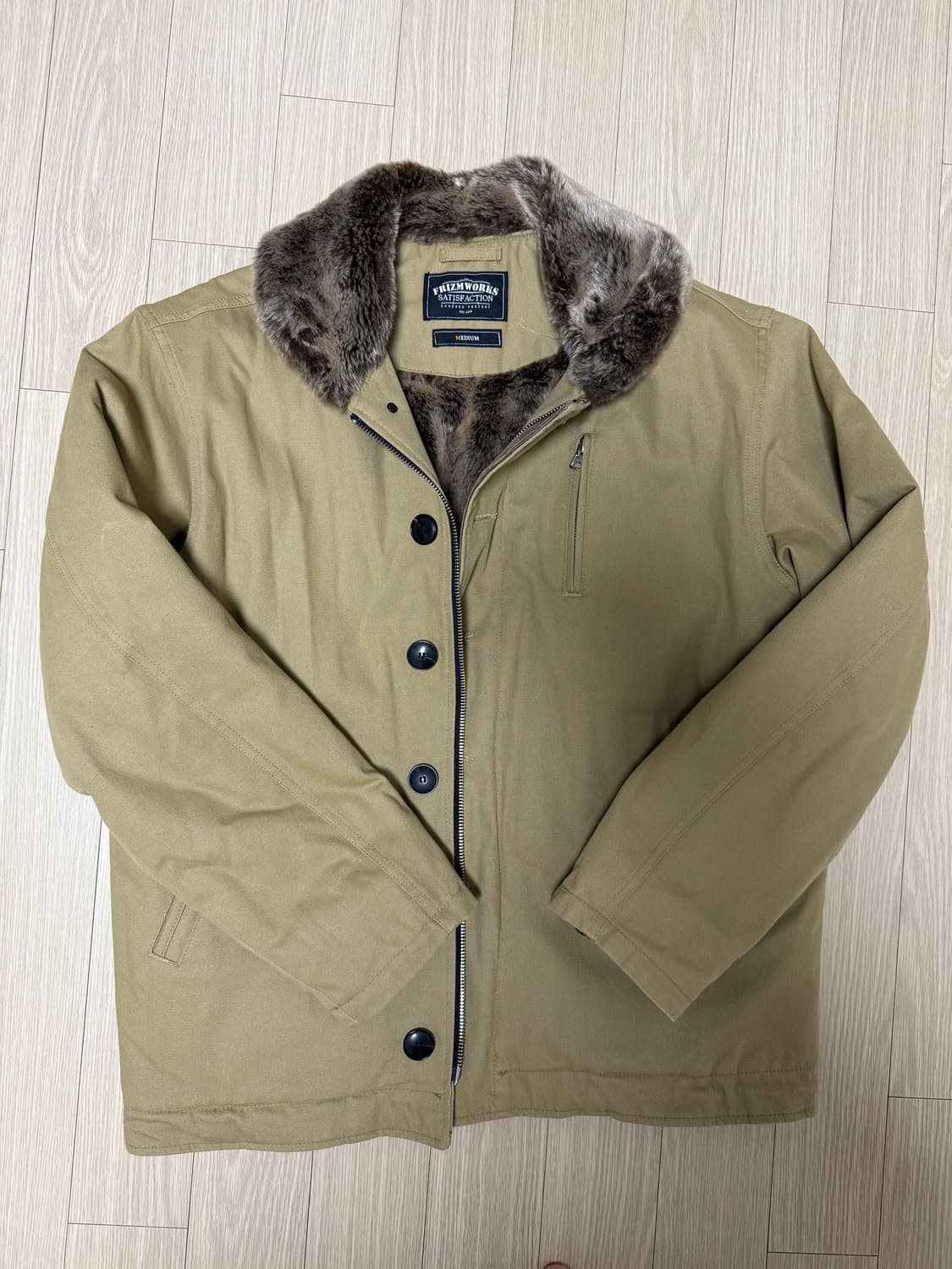 프리즘웍스 덱자켓 M 사이즈 상품이미지1