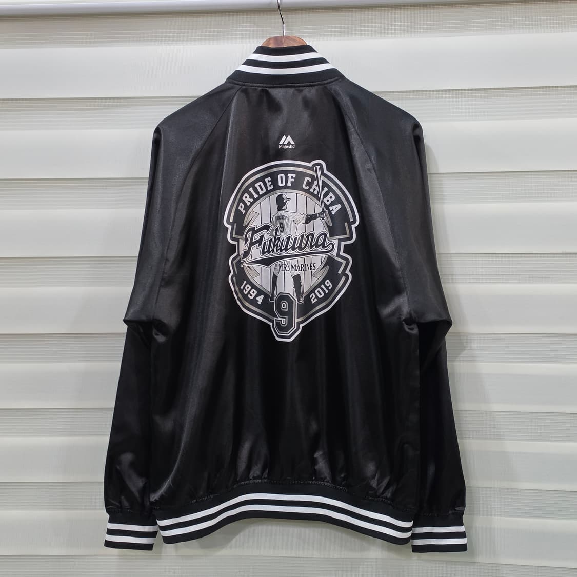 마제스틱 지바 롯데 마린스 후쿠우라 카즈야 은퇴기념 자켓- L 상품이미지1