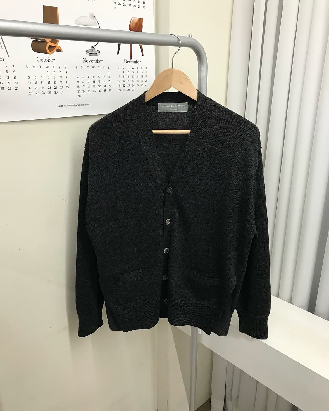 꼼데가르송 옴므 울 가디건 상품이미지1