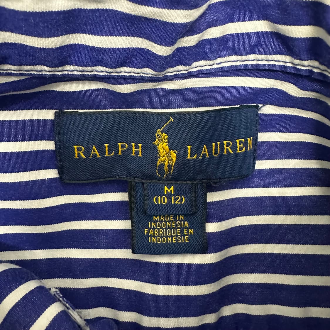 POLO 폴로 랄프로렌 스트라이프 여성 셔츠 XS 상품이미지3