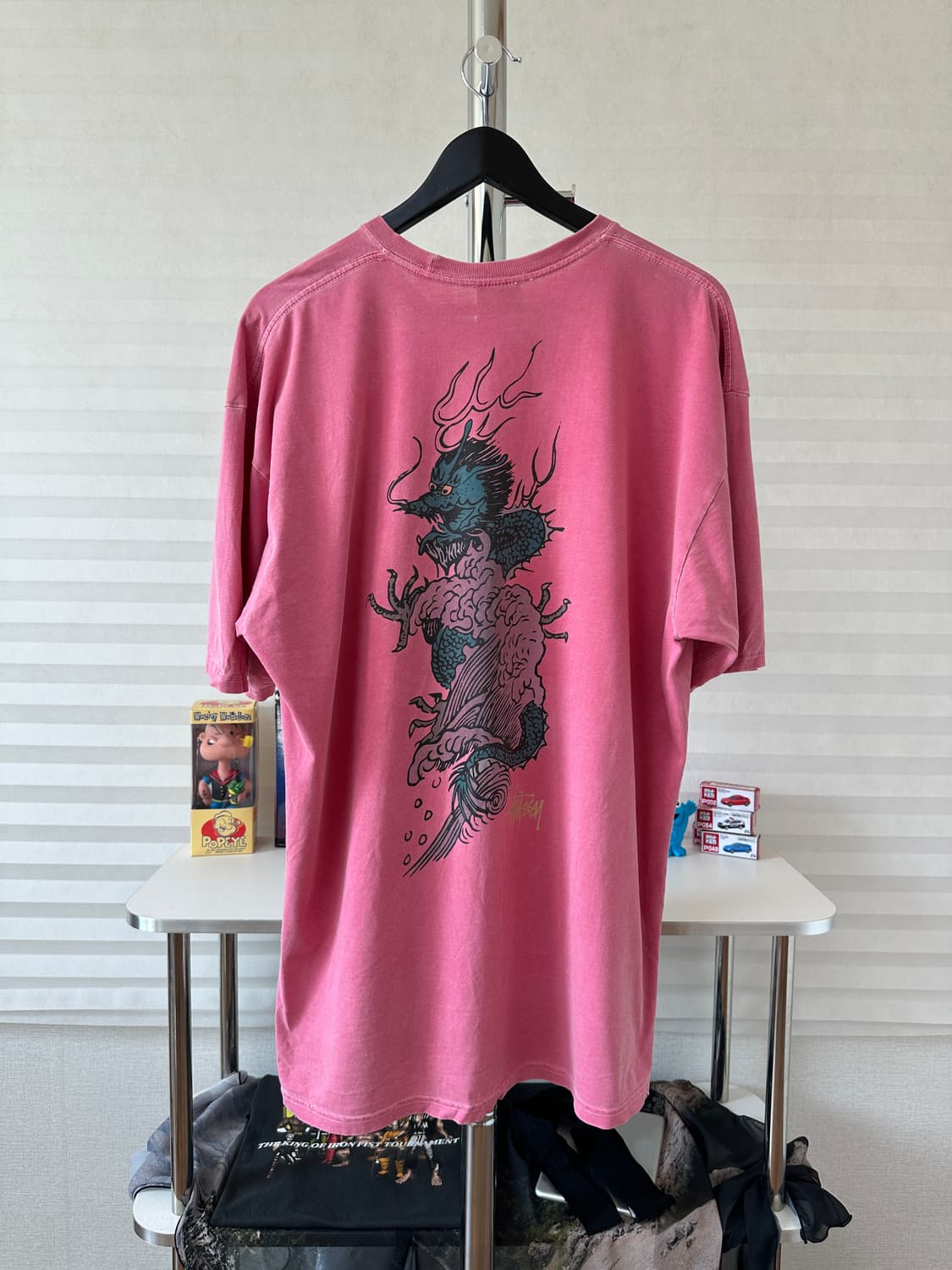 스투시 드래곤 피그먼트 반팔 상품이미지1