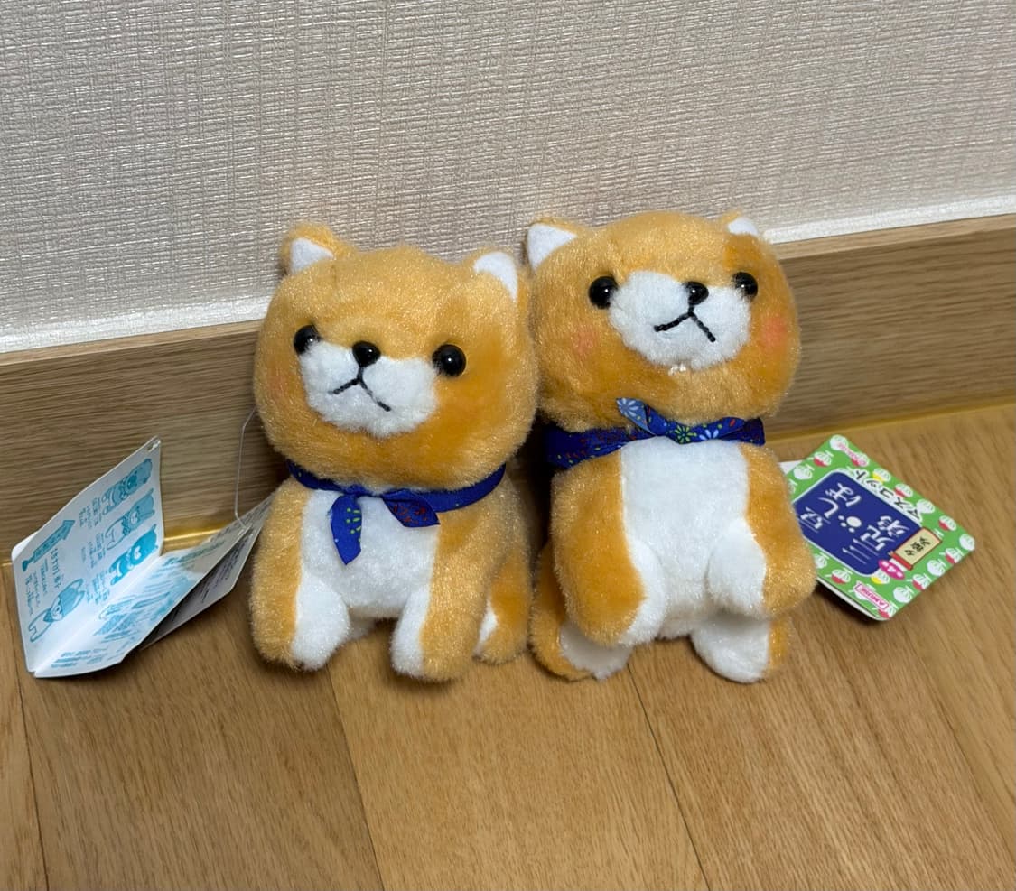 일본 어뮤즈 마메시바 시바견 강아지키링 상품이미지1