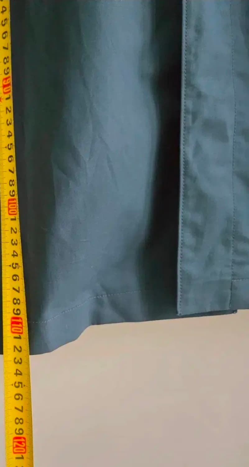 [TIME] 타임옴므 청록색 후드 트렌치 코트  롱코트 남성 105 상품이미지9