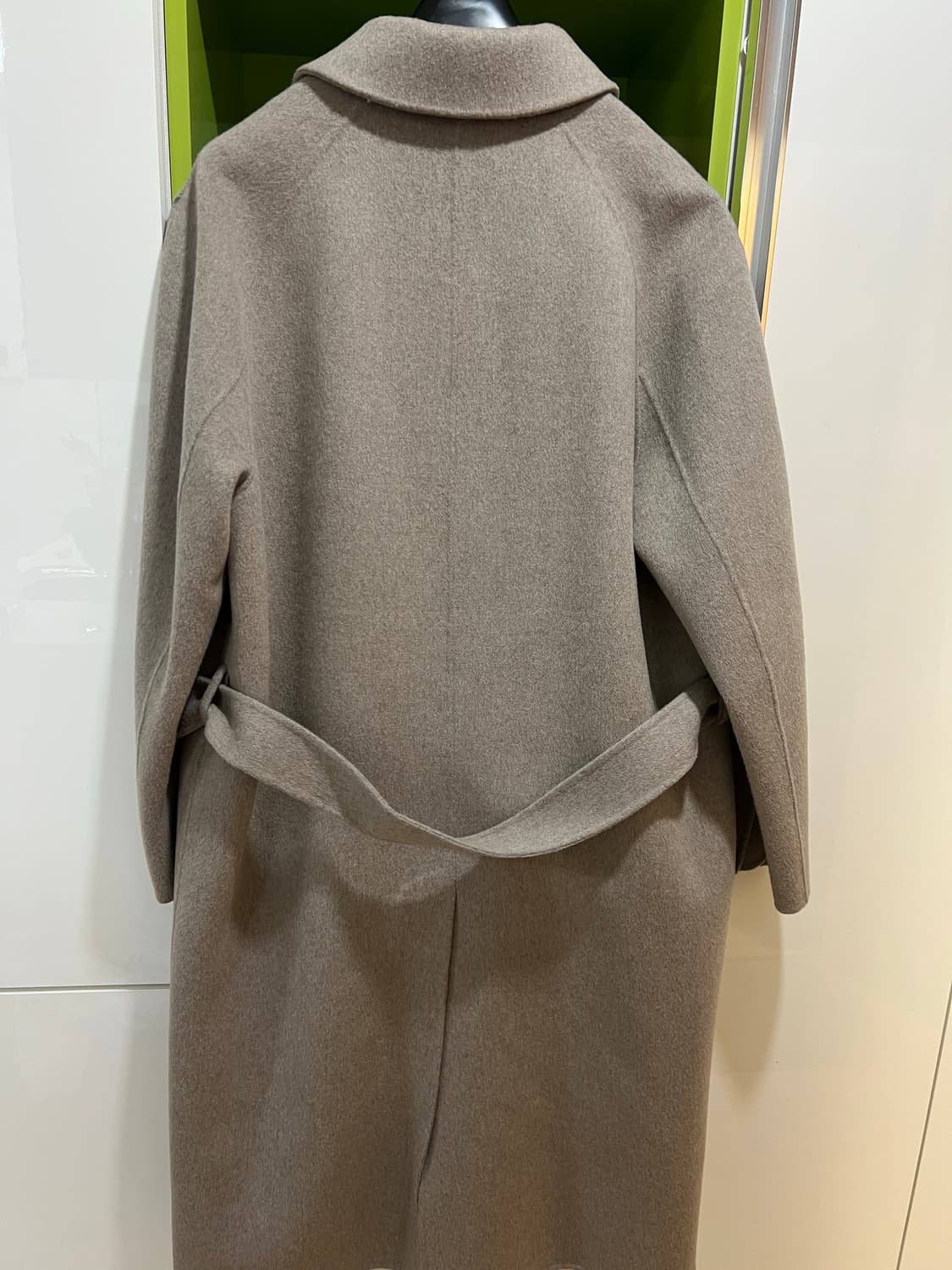 dkny 연베이지 코트 캐시미어 한섬 L 상품이미지2