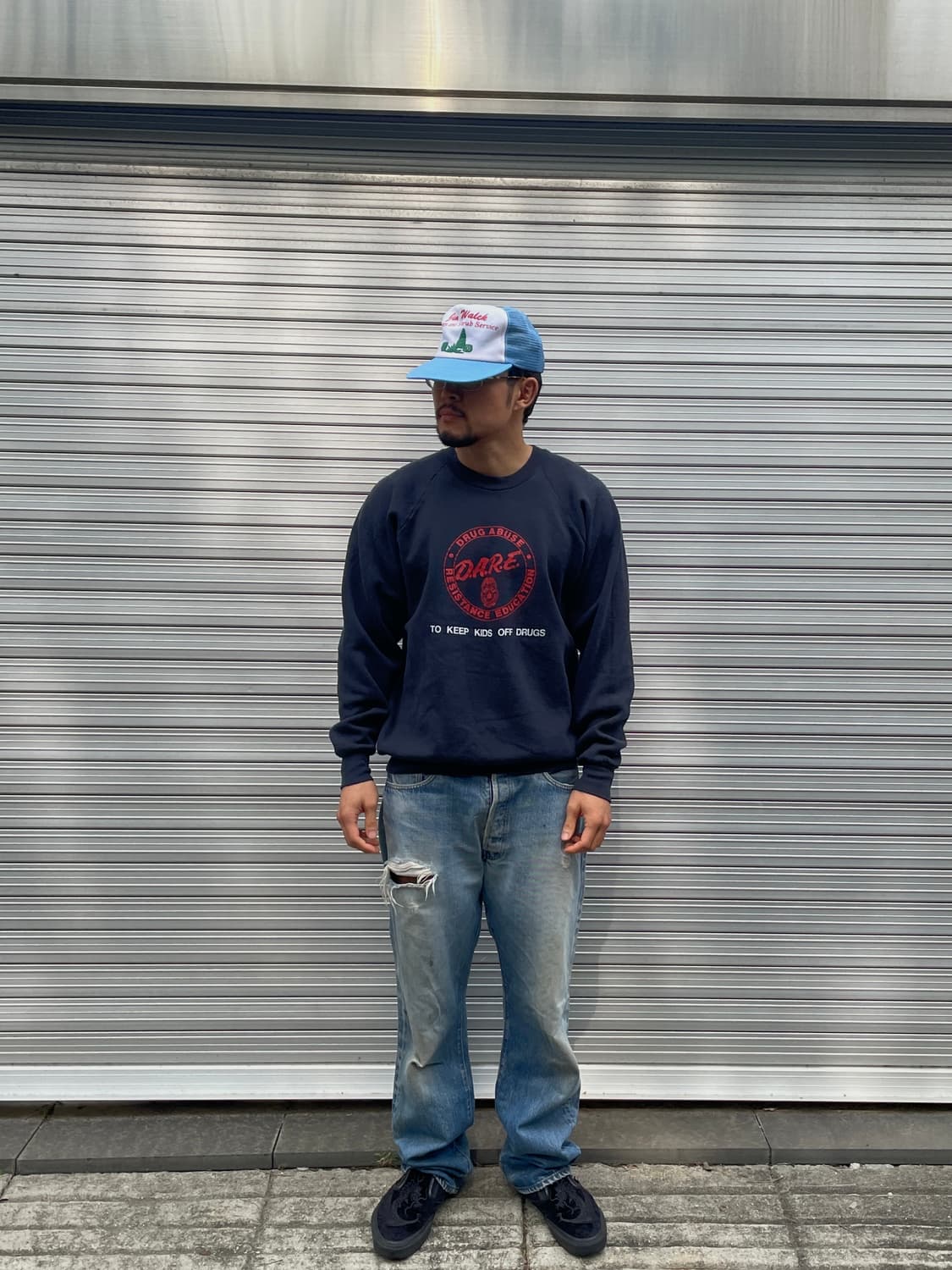 90s D.A.R.E 50/50 Sweatshirt(USA Made) 상품이미지6