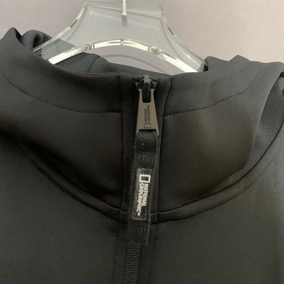 XL 내셔널지오그래픽 빅로고 트레이닝 후드집업 상품이미지5