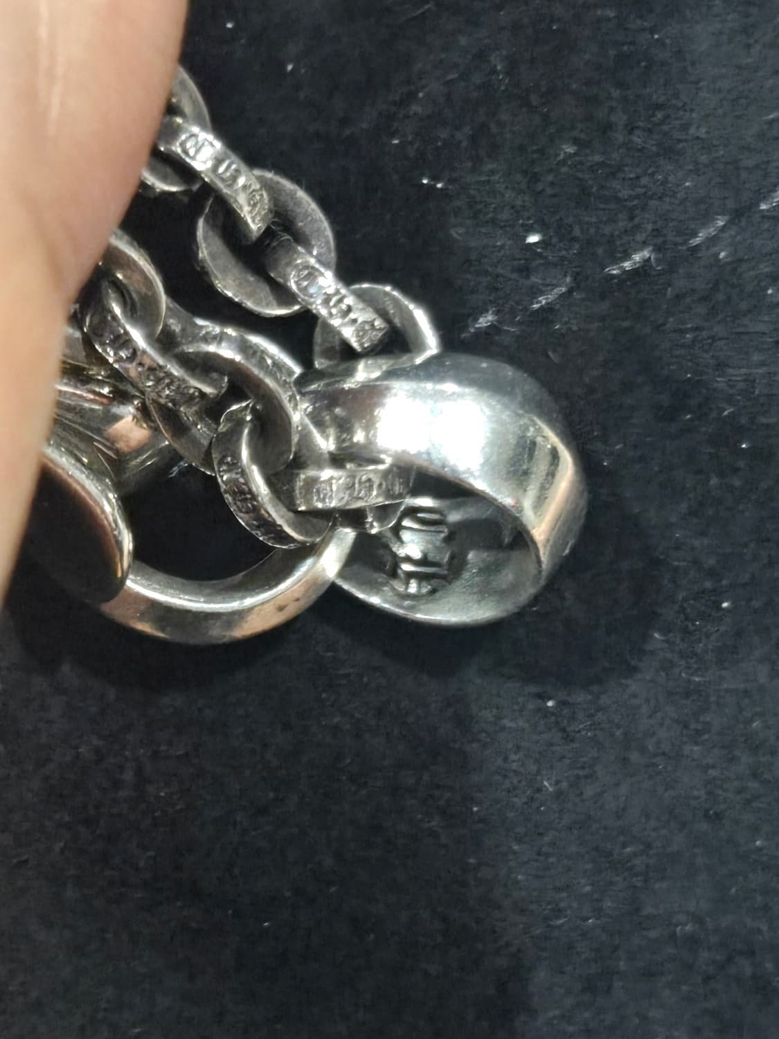 크롬하츠 크로스위드베일X페이퍼체인(정품) 상품이미지6