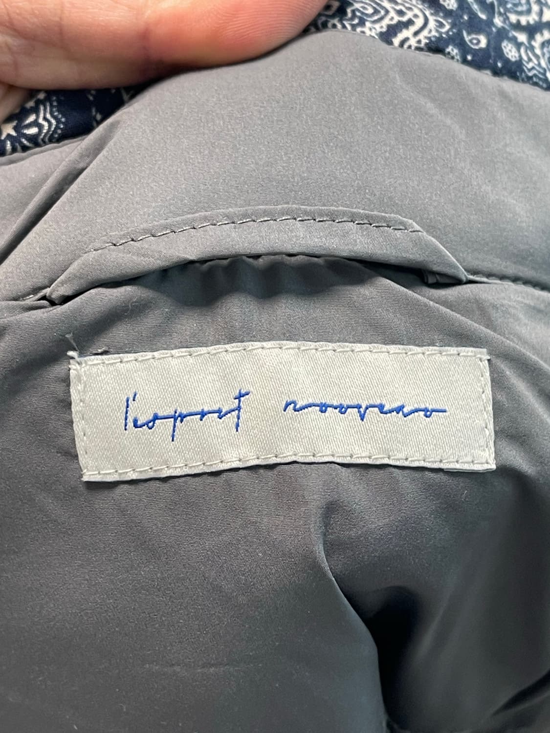 더 일마(THE ILMA) 리버시블 덕다운 자켓M 상품이미지8