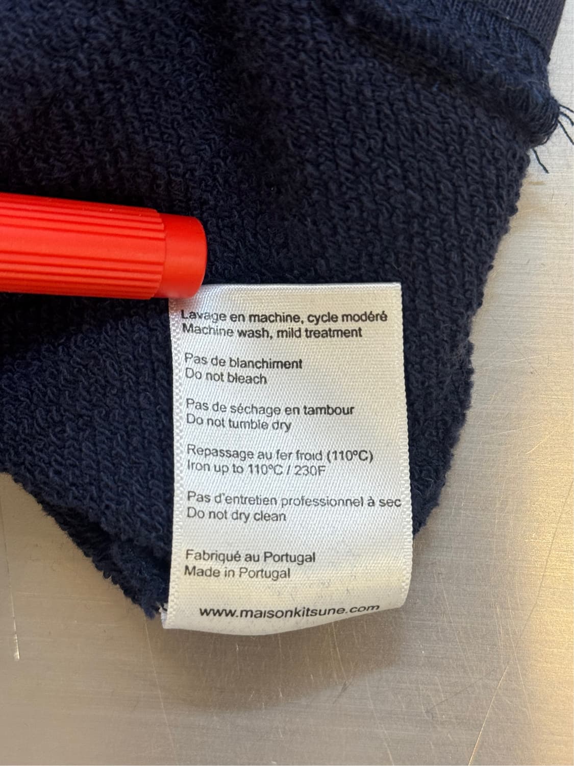 메종 키츠네 폭스 패치 후드티 상품이미지4