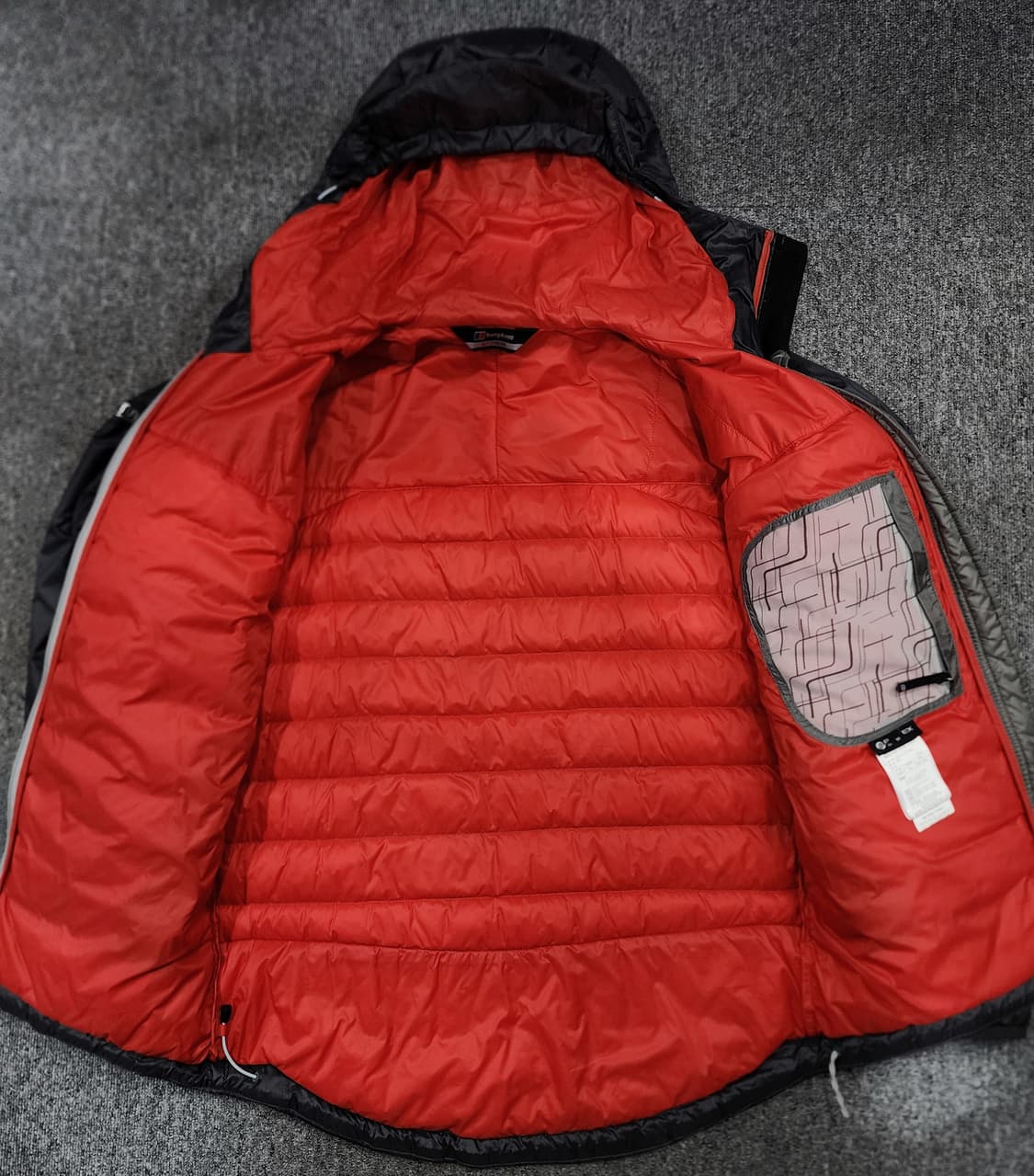 버그하우스 마운트 아스가르드 구스다운 빈티지 경량 패딩 자켓 M 상품이미지3