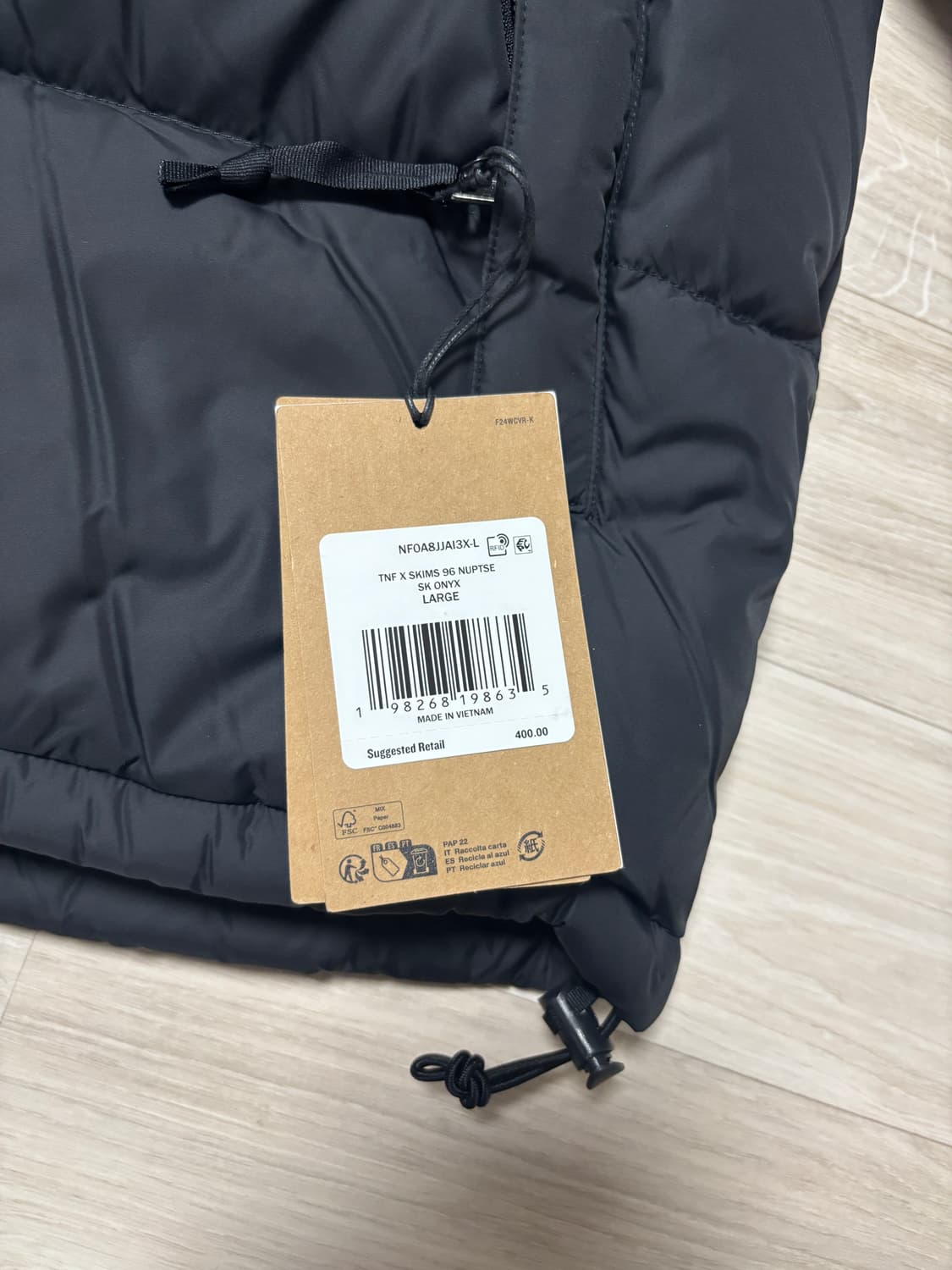 노스페이스 스킴스 눕시 1996 블랙 상품이미지4