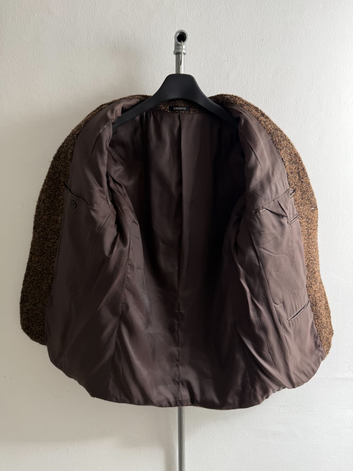 Vintage Tweed Wool Blazer Jacket 상품이미지5