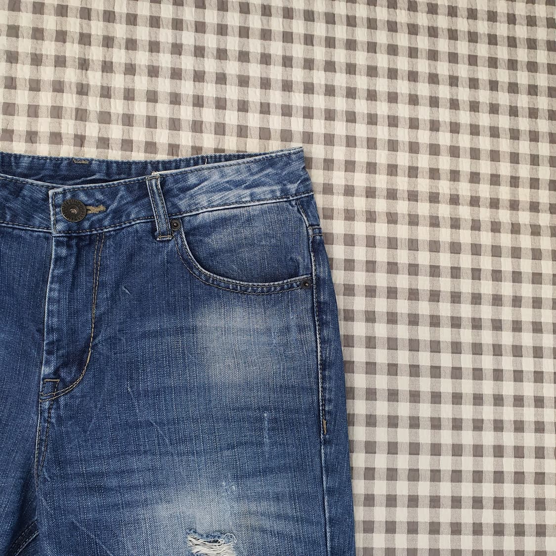 지오다노 데님 반바지 남자31 상품이미지3