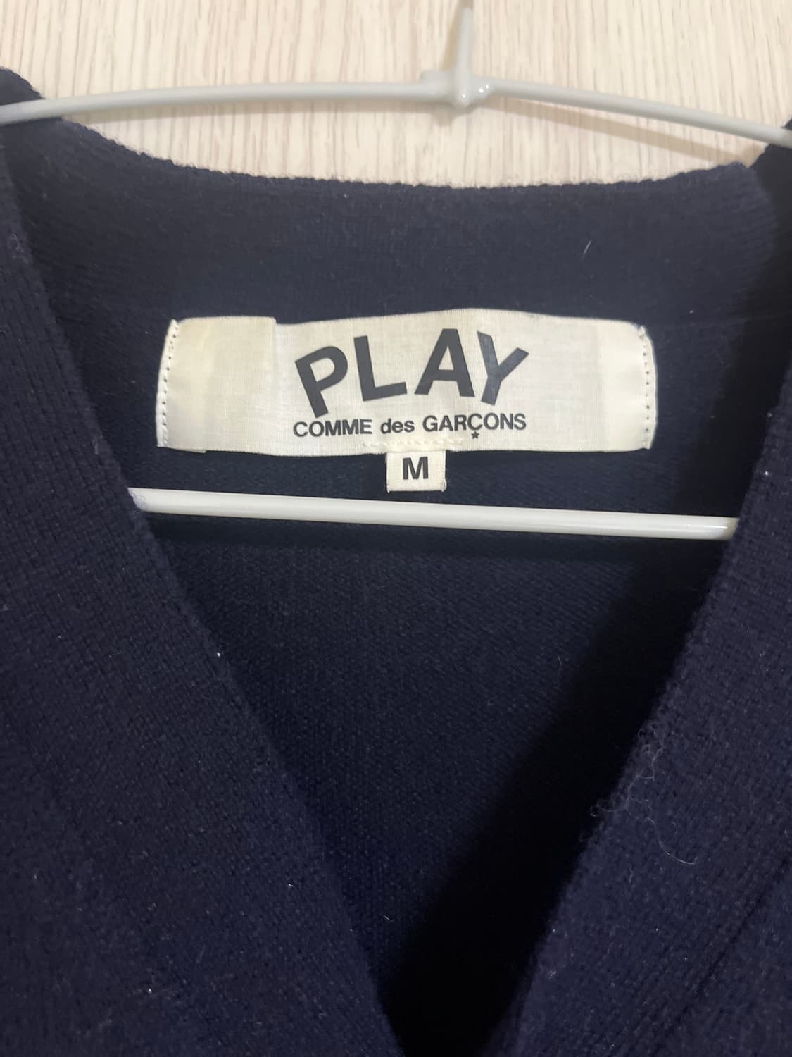 꼼데가르송 더블와펜 가디건 상품이미지3