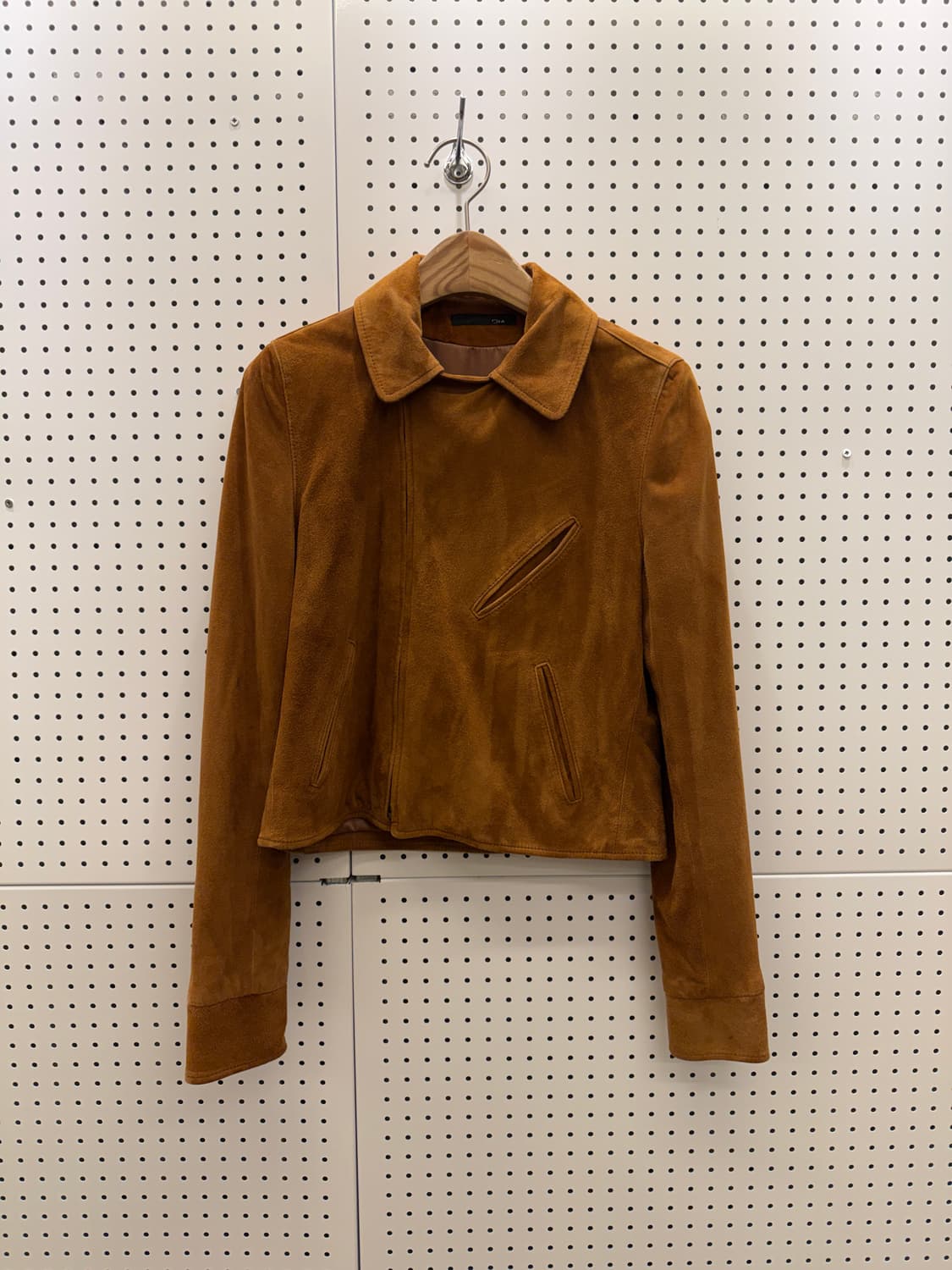 빈티지 우먼 스웨이드 자켓 U264 상품이미지2