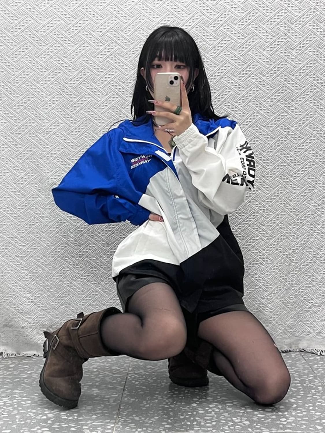 마제스틱 애슬레틱 레트로 뉴욕양키스 바람막이 자켓 105 C11578 상품이미지1