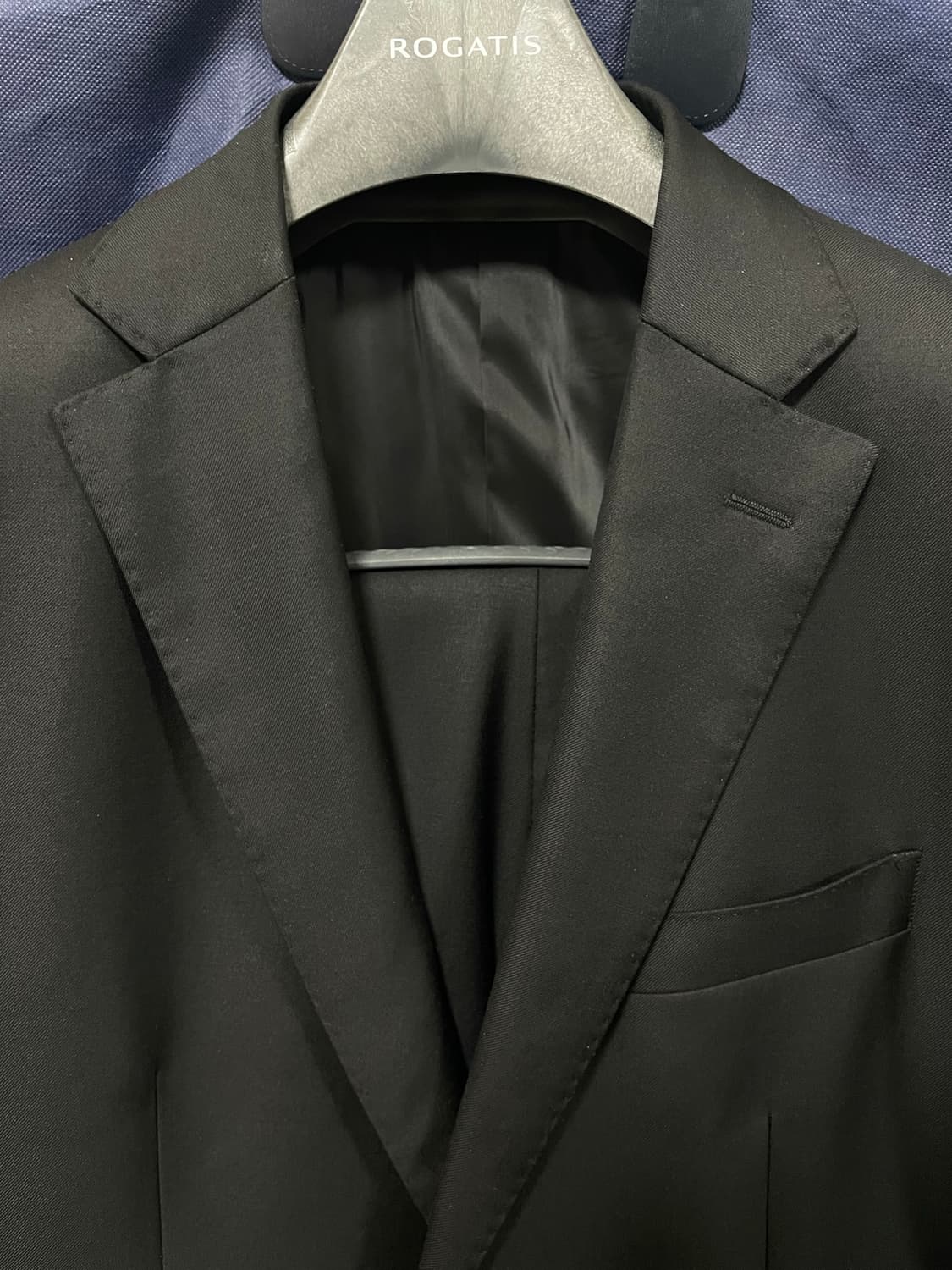 로가디스 이태리 까노니코 블랙 정장 46-80 상품이미지3