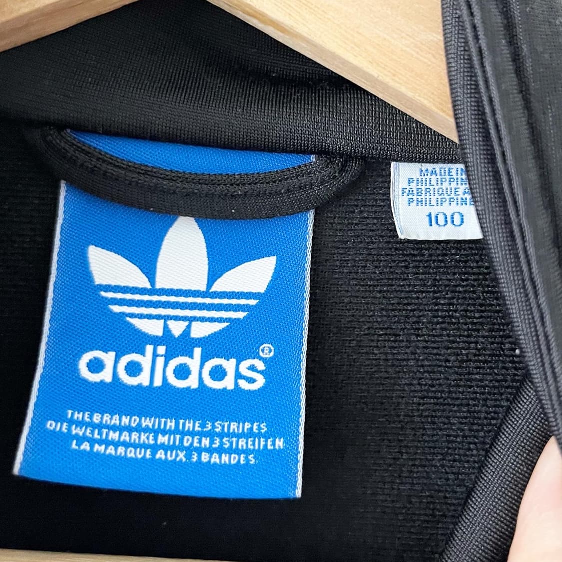 아디다스 블랙 화이트 파이어버드 삼선 져지 상품이미지6