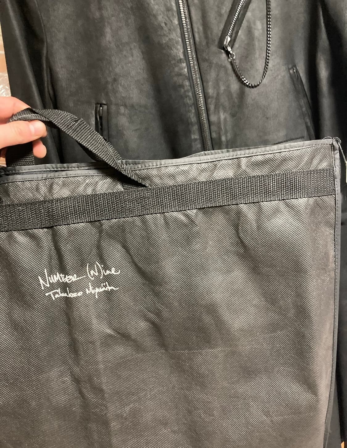 NUMBER (N)INE -2007F/W 아카이브 레더 라이더 자켓 상품이미지5