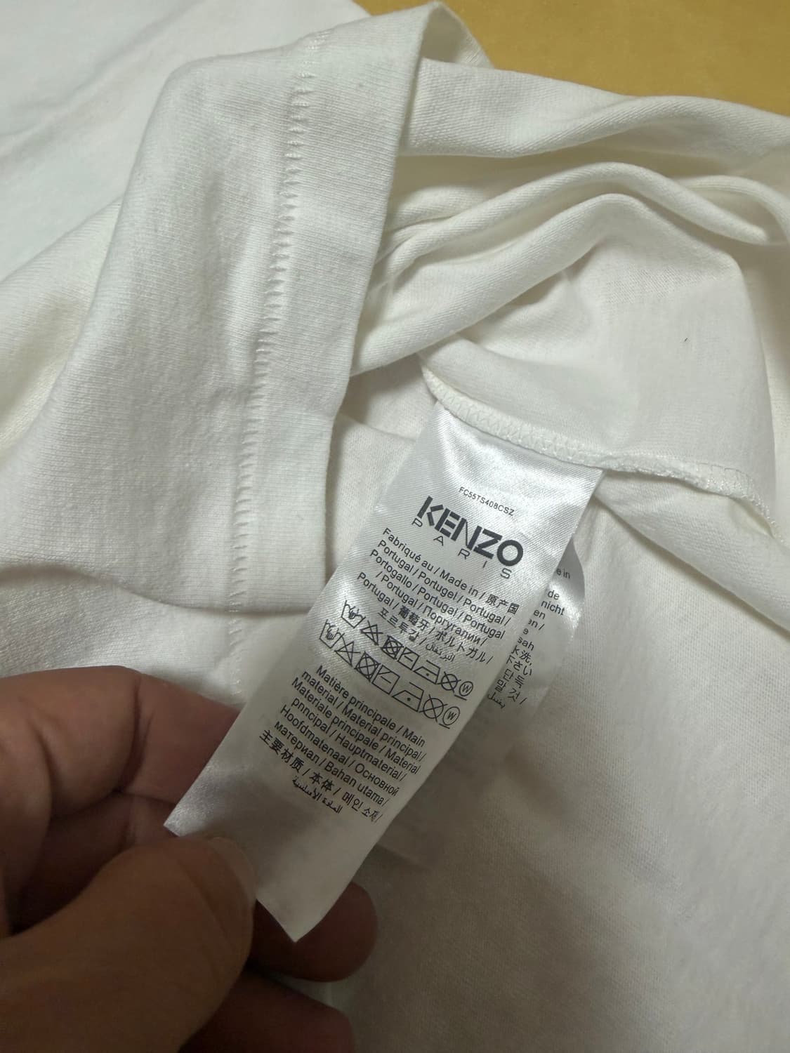 겐조 보케 플라워 로고 프린팅 반팔 티셔츠 100L  상품이미지4
