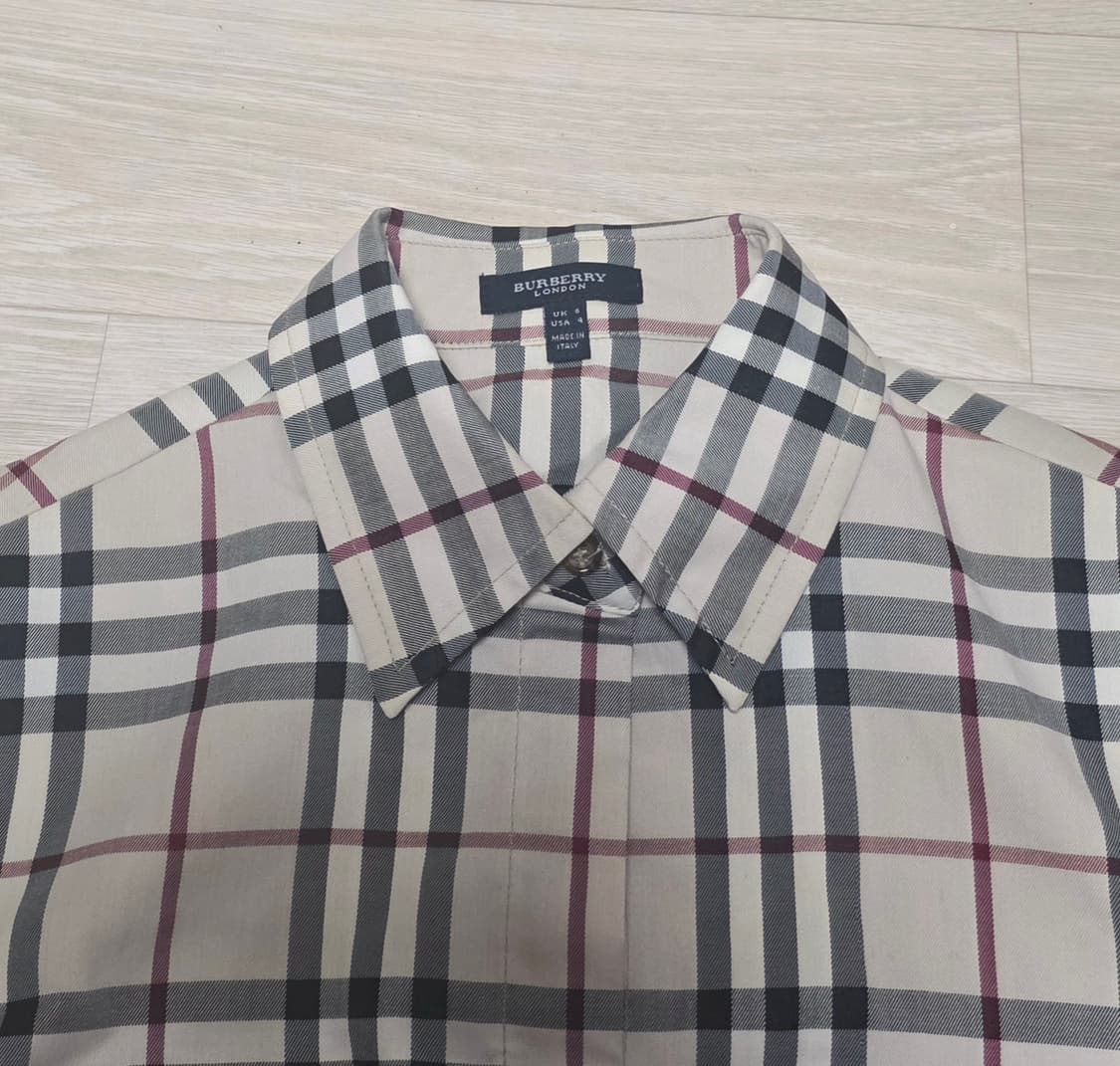  버버리 셔츠형 원피스 벨트 세트  55 (UK6)정품  상품이미지3