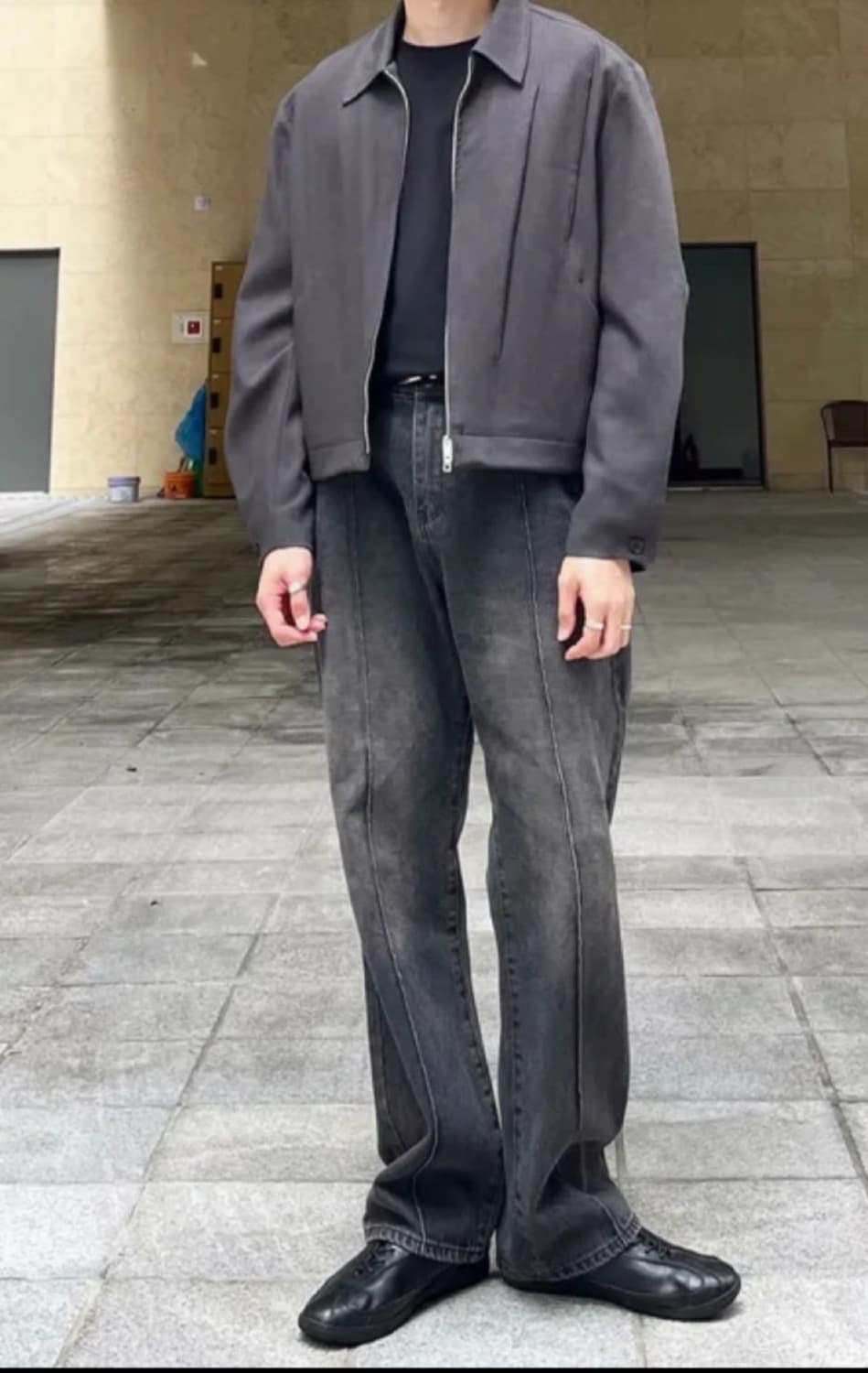 라퍼지스토어 플리츠 자켓 상품이미지3