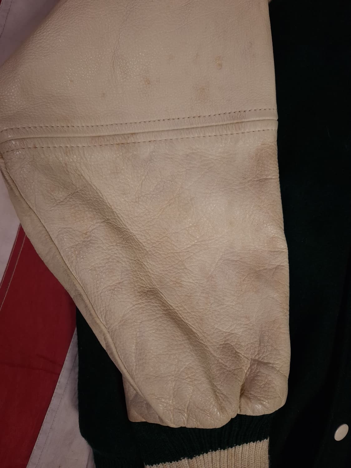 오리지날 80's 일본판 J.PRESS 울레더 바시티 자켓 상품이미지5